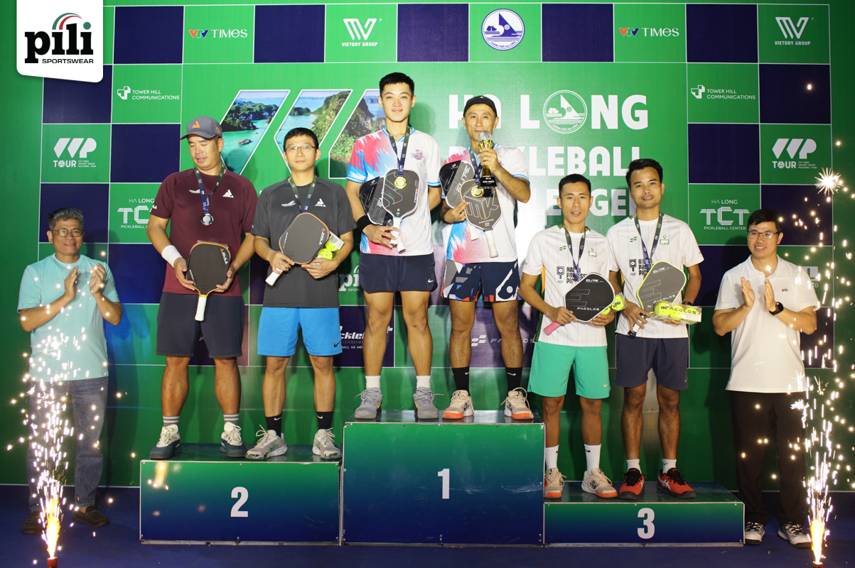 dau an PILI trong thanh cong Ha Long pickleball challenger vvp tour 5