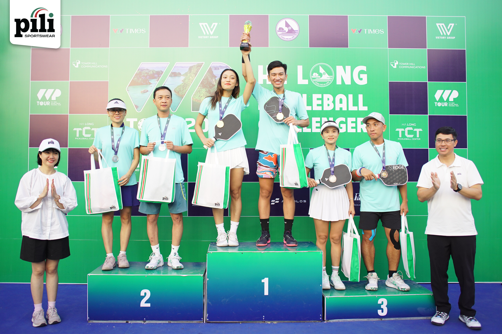 dau an PILI trong thanh cong Ha Long pickleball challenger vvp tour thumb