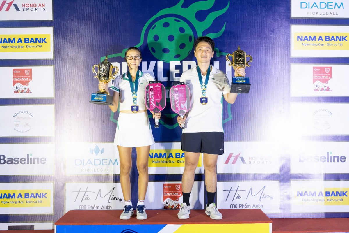 PILI dong hanh cung nha vo dich giai pickleball fire starters dong nai open 2025 5