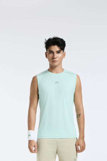 Áo Tank Top Nam PILI Bản Vai To Solid