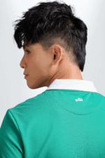 Áo Polo Nam PILI Phối Kẻ Màu Xanh Lá - Ảnh 6