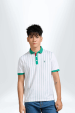 Áo Polo Nam PILI Thiết Kế Kẻ Sọc Thân Áo - Ảnh 7