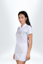 Đầm Polo Nữ PILI Hoạ Tiết In Quả Trám - Ảnh 10