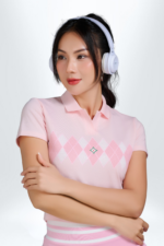 Áo Croptop Nữ PILI Hoạ Tiết Quả Trám
