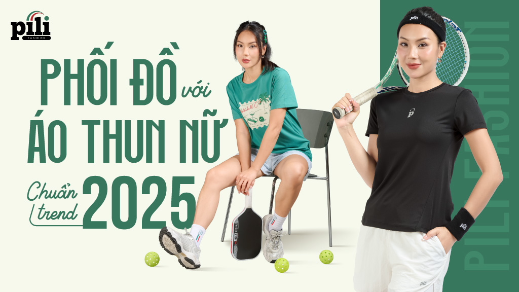 Phối đồ với áo thun nữ: Bí quyết mặc đẹp chuẩn trend 2025