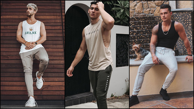Phối đồ với tanktop nam