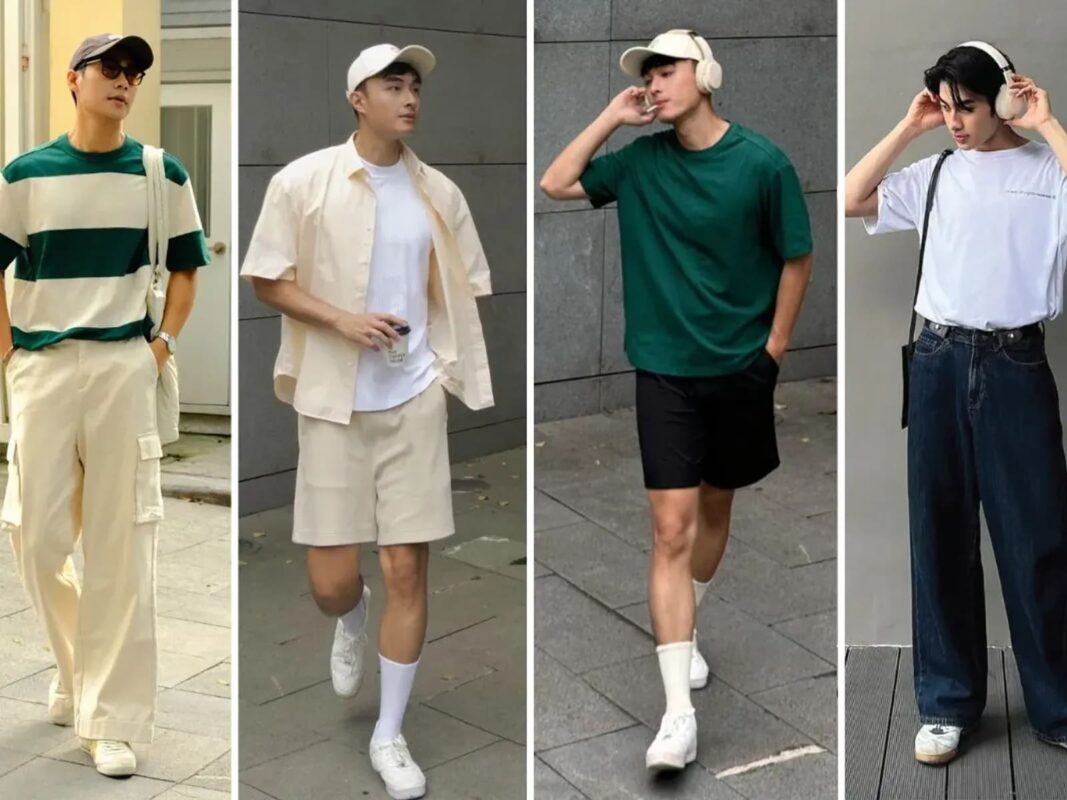 Cách phối đồ áo thun nam theo từng phong cách