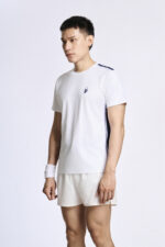 Áo T-shirt Nam PILI Màu Trắng Phối Line Màu Thân Áo - Ảnh 14