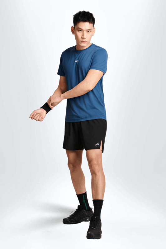 quần short nam pili hai lớp