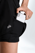 Quần Short Nam PILI Hai Lớp Thiết Kế Xẻ Ống - Ảnh 5