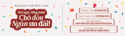 Mừng sinh nhật 1 tuổi Pili