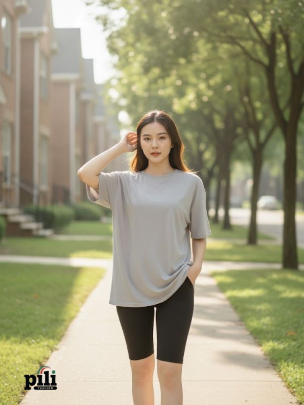 outfit chay bo mua he nu 6