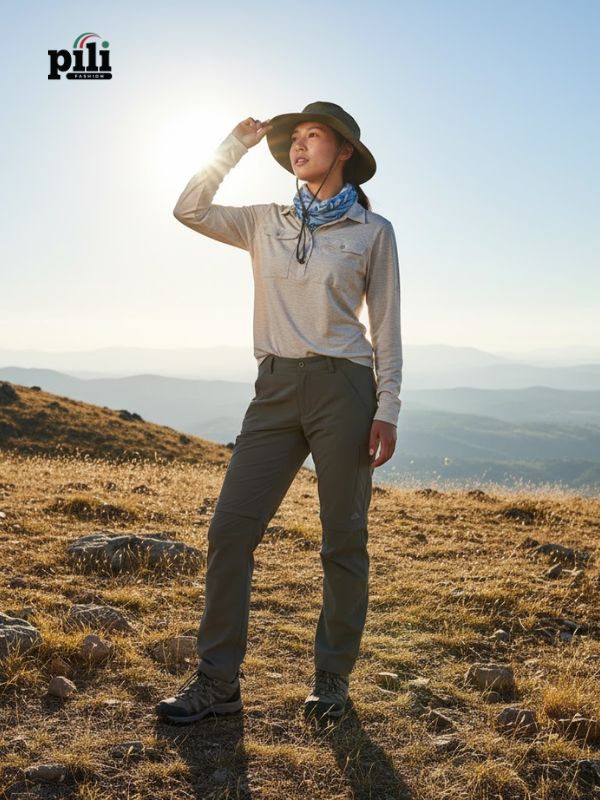 trang phuc trekking len doi