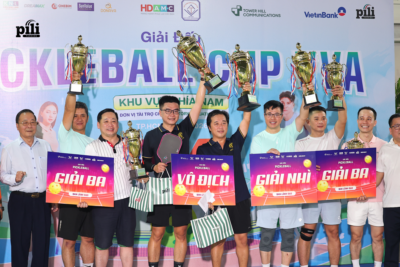 Pili Fashion hân hạnh là thương hiệu đồng hành giải Pickleball Cup VVA 1 1