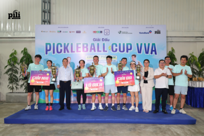 Pili Fashion hân hạnh là thương hiệu đồng hành giải Pickleball Cup VVA 2 1