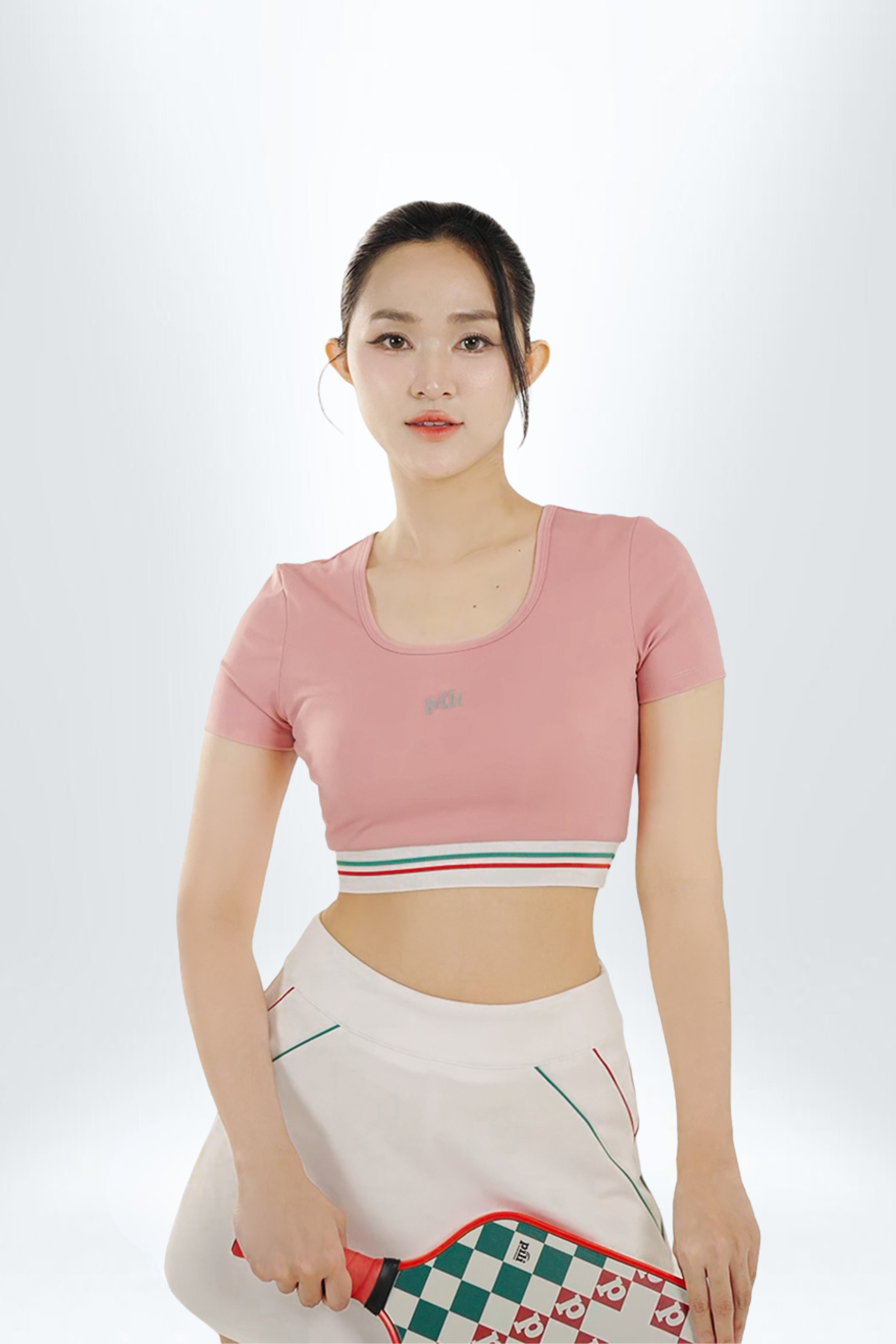 ao-thun-croptop-nu-mau-hong áo croptop thun pili