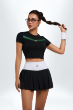 Chân Váy Xếp Ly Thể Thao Pili Có Quần Bảo Hộ - Ảnh 2