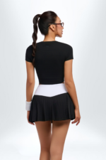 Chân Váy Xếp Ly Thể Thao Pili Có Quần Bảo Hộ - Ảnh 5