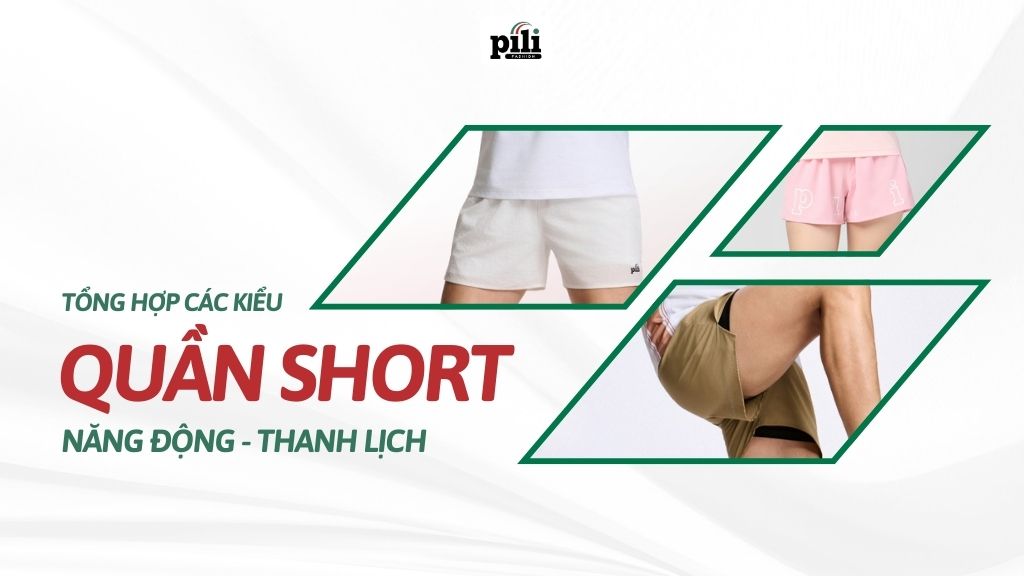 các kiểu quần short