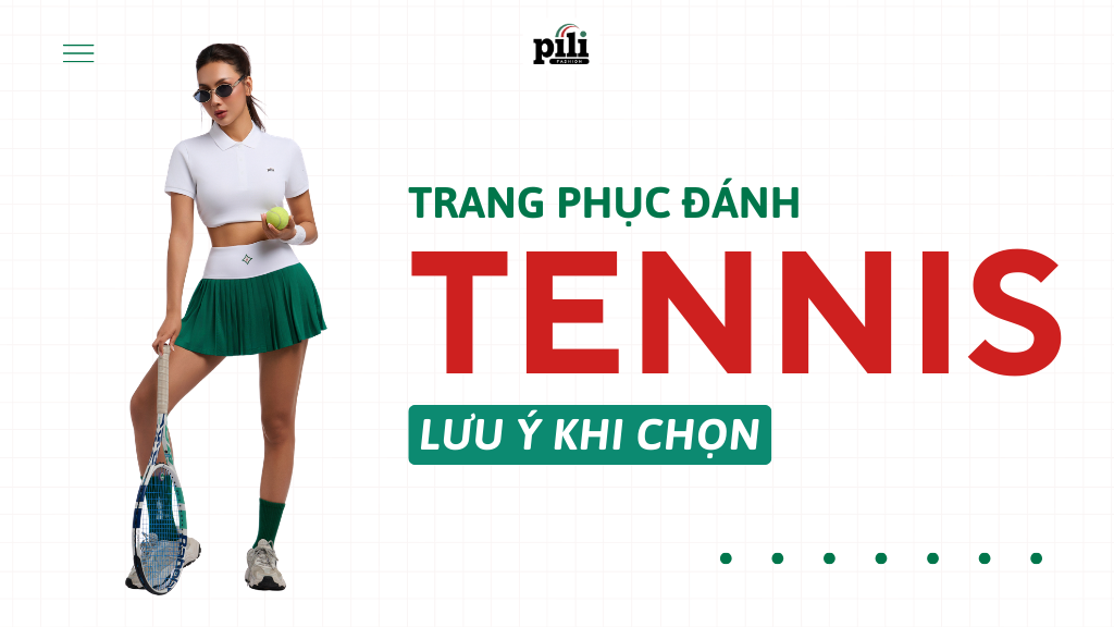 trang phục đánh tennis