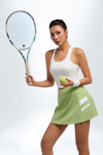 chân váy chữ a pili ngắn đẹp