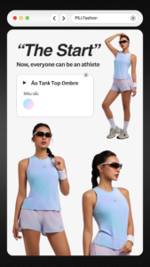 “The Start” by PILI Fashion: Khi phong cách tìm thấy điểm khởi đầu hoàn mỹ áo tanktop ombre pili