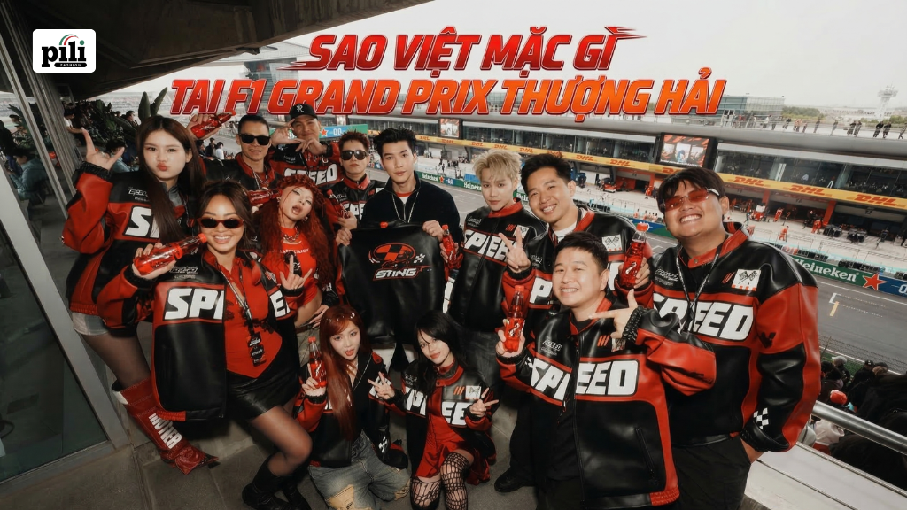 sao việt mặc gì tại f1