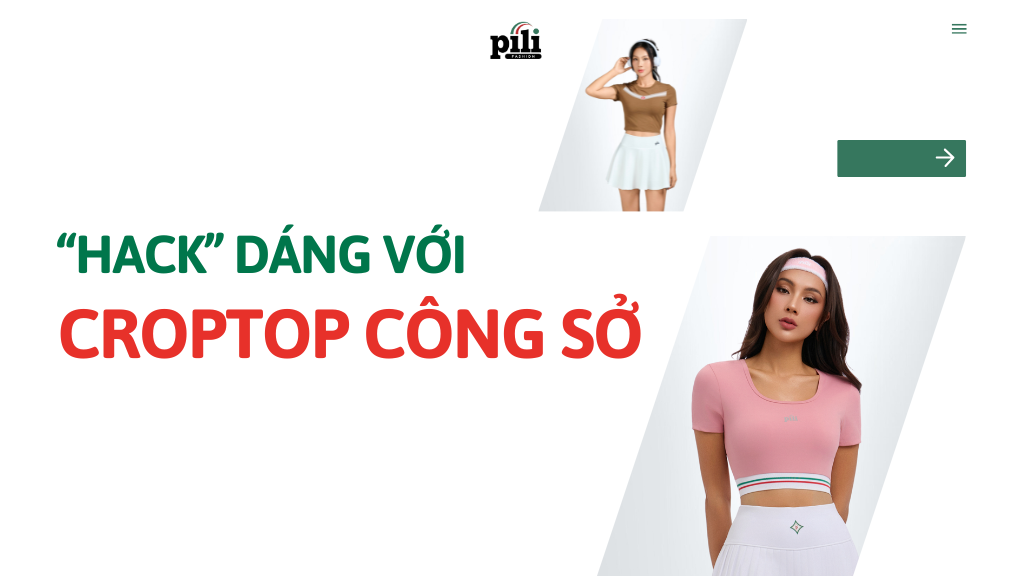 áo croptop công sở