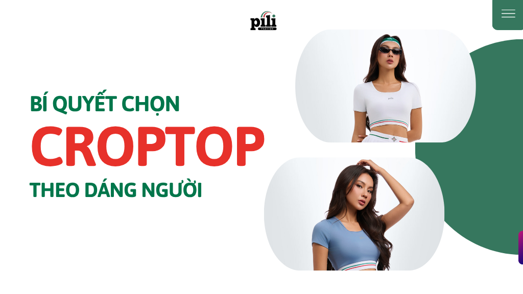 áo croptop theo dáng người