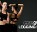 mix đồ với quần legging đen
