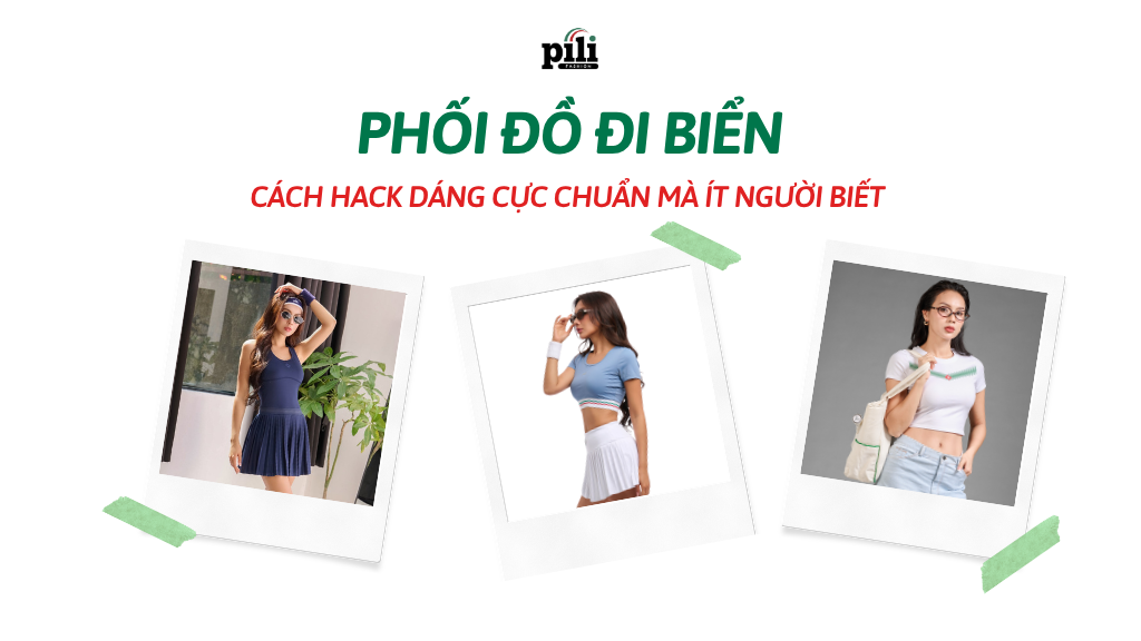 phối đồ đi biển