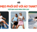 phối đồ với áo tank top