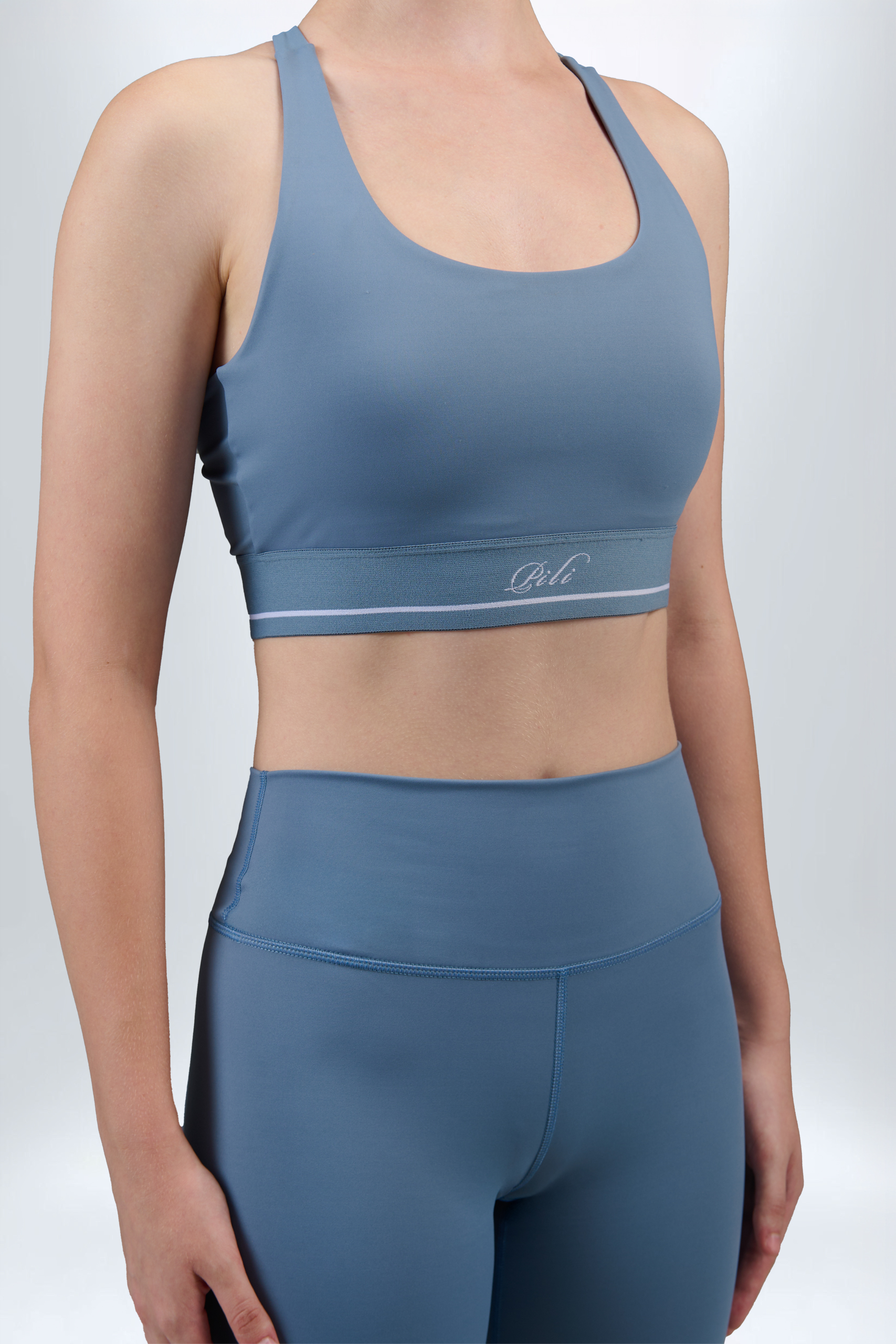 phối đồ với quần legging cho người mập