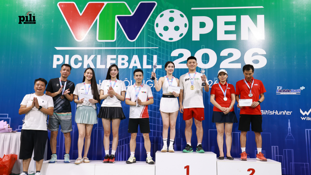 PILI Fashion đồng hành cùng giải Pickleball VTV Open 2026: Lan tỏa đam mê thể thao dong phuc the thao