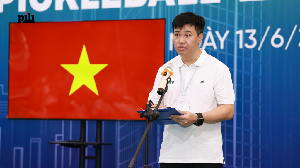 PILI Fashion đồng hành cùng giải Pickleball VTV Open 2026: Lan tỏa đam mê thể thao ong pham tien thanh