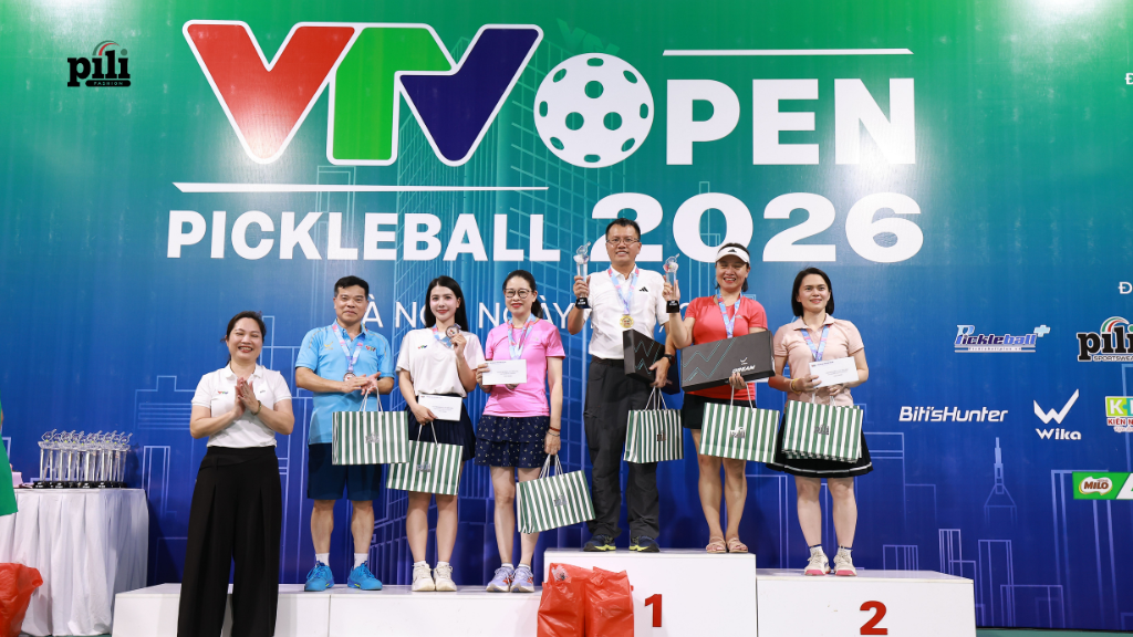 PILI Fashion đồng hành cùng giải Pickleball VTV Open 2026: Lan tỏa đam mê thể thao pickleball 2026 vtv