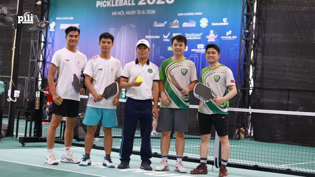 PILI Fashion đồng hành cùng giải Pickleball VTV Open 2026: Lan tỏa đam mê thể thao pickleball vtv 2026