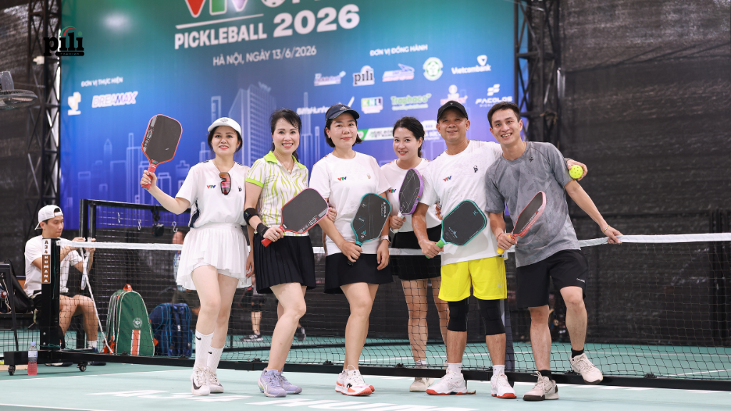 PILI Fashion đồng hành cùng giải Pickleball VTV Open 2026: Lan tỏa đam mê thể thao pickleball vtv