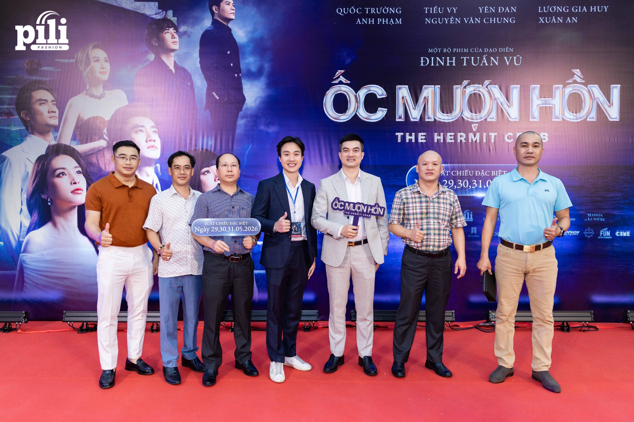 PILI Fashion hân hạnh đồng hành cùng buổi Premiere “Ốc Mượn Hồn” pili fashion premiere oc muon hon