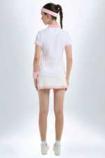 Áo Polo Nữ Classic Phối Sọc Ngang PILI ATELIER - Ảnh 6