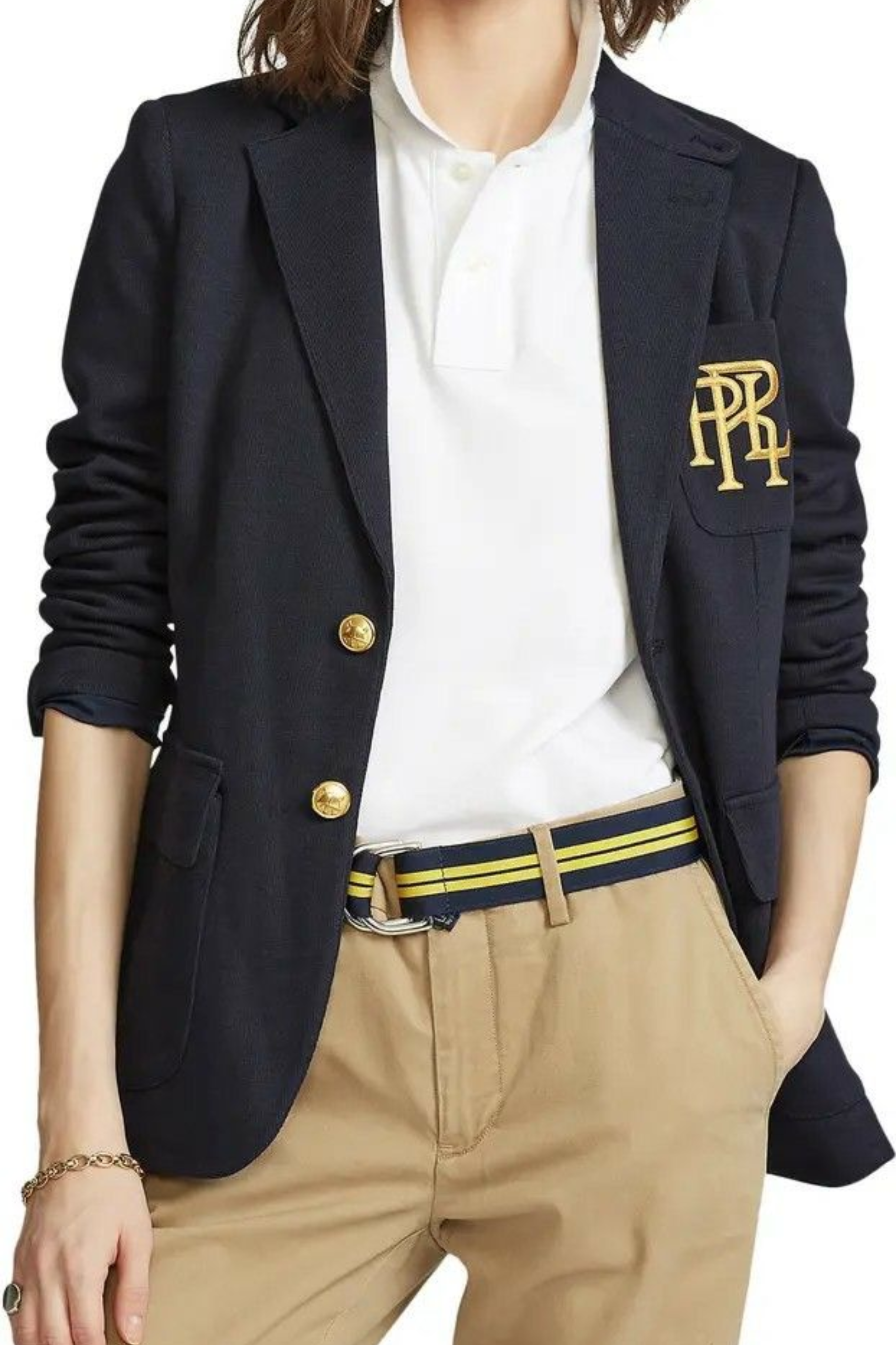 Các cách phối đồ với áo thun polo nữ sang chảnh cho nàng công sở hiện đại ao polo phoi suit