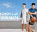 cách chọn size áo thun nam