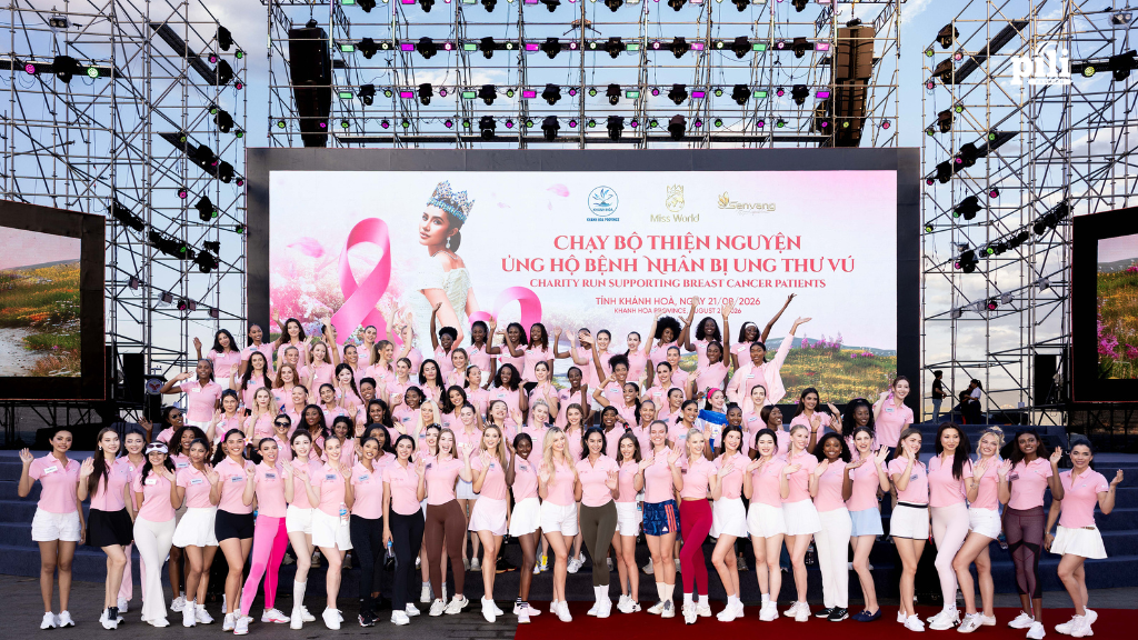 chạy bộ thiện nguyện miss world