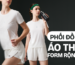 phối đồ với áo thun form rộng nữ