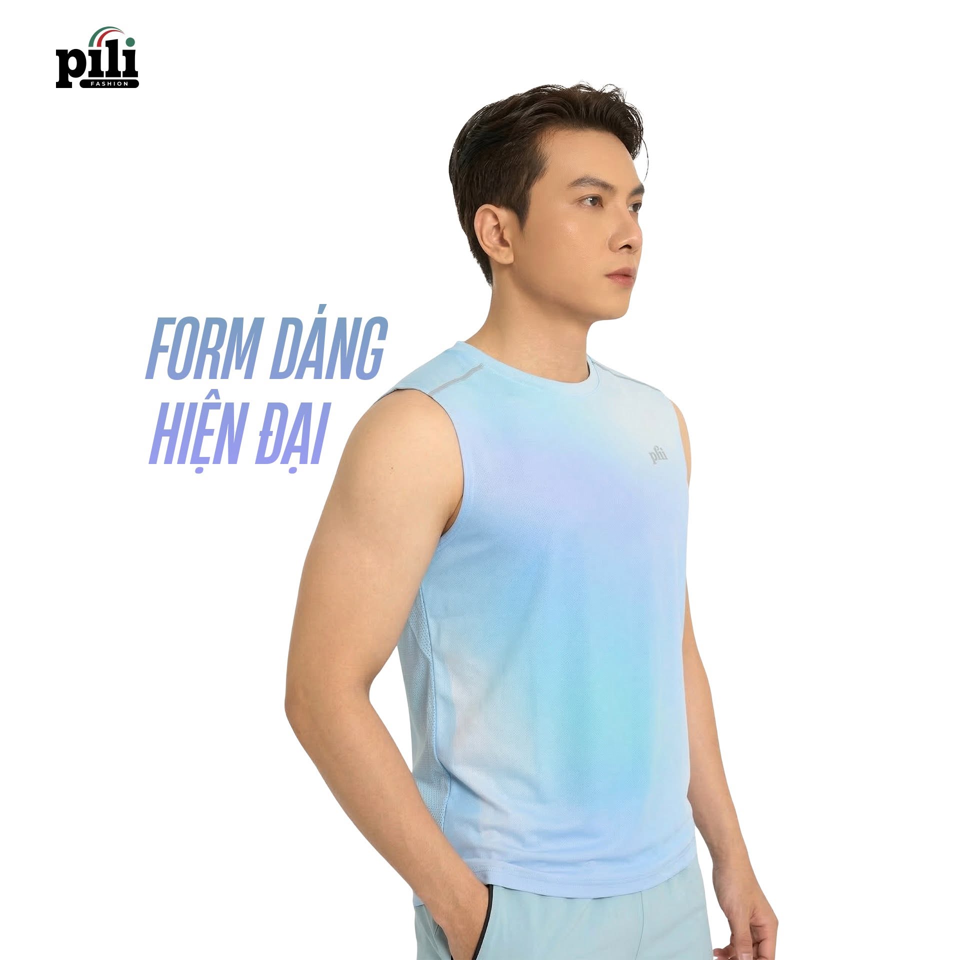 Tại sao áo thun 3 lỗ nam luôn là "Must-Have-Item" mọi mùa hè của phái mạnh? tanktop ombre nam