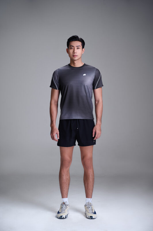 áo thun ombre nam cổ tròn