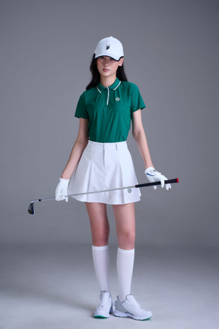 Áo Polo nữ phối vai cổ PILI Atelier