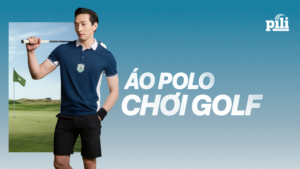 áo polo chơi golf